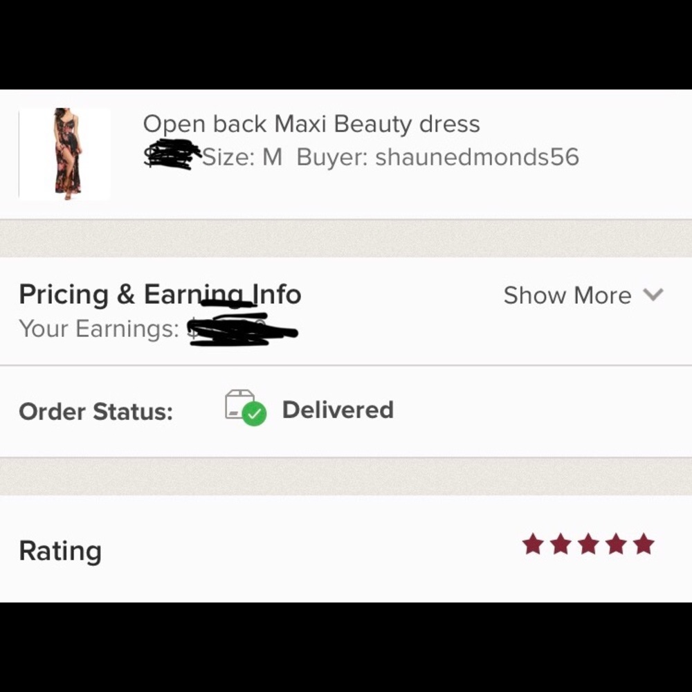 🛑SOLD🛑🔥LAST ONE🔥Open back Maxi Beauty dress - Picture 8 of 8